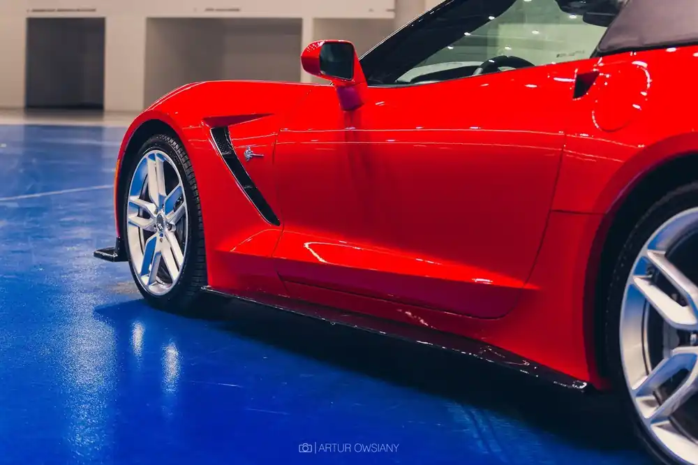 Markenware Seitenschweller Ansatz passend für Chevrolet Corvette Stingray C7