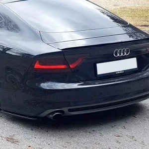 Expressversand Heck Ansatz Flaps Diffusor V.1 passend für Audi A7 S-Line C7