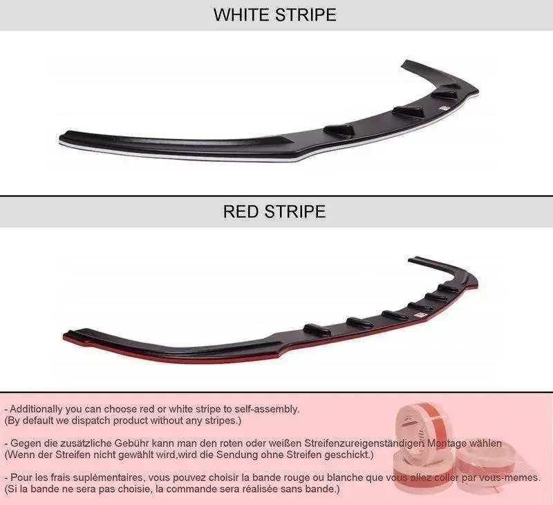 Neue Ware Front Ansatz passend für Mazda 3 MK2 MPS (2009–2013)