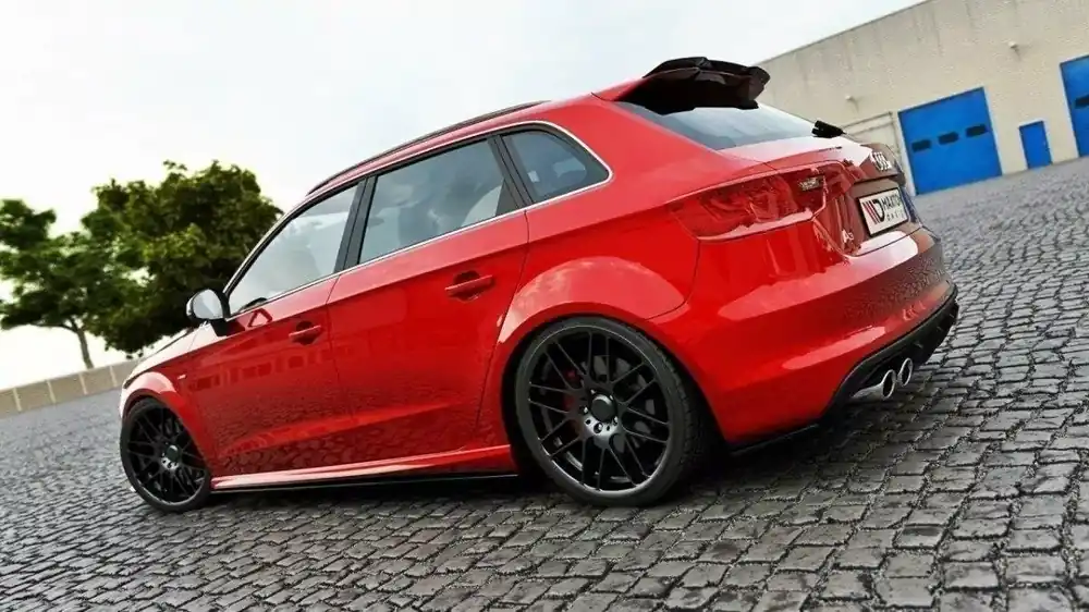Kracherpreis Spoiler Cap passend für Audi S3 / A3 S-Line 8V / 8V FL Hatchback / Sportback