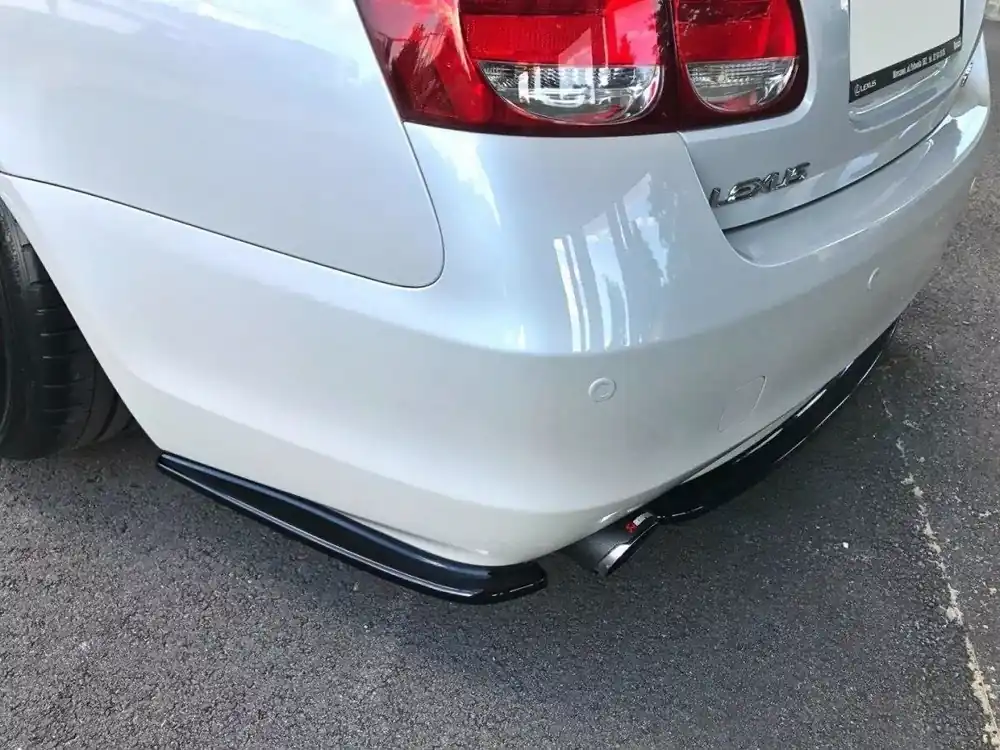 Jetzt Bestellen Heck Ansatz Flaps Diffusor passend für Lexus GS 300 Mk3 Facelift