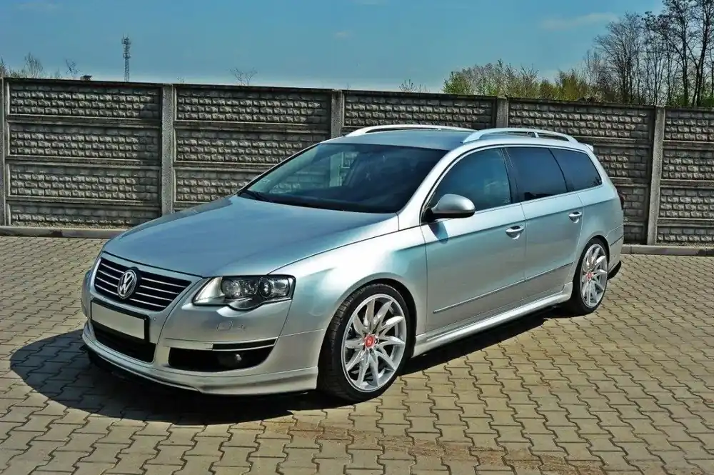 Super-Preis Racing Seitenschweller Ansatz passend für VW Passat B6/B7 R-Line