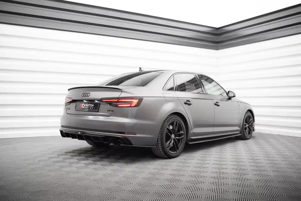 Spoiler CAP V.2 passend für Audi S4 / A4 Limousine B9 / B9 Facelift Begrenztes Angebot