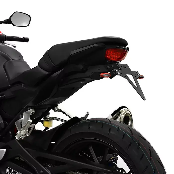Kennzeichenhalter passend für Honda CB300R 18-19 verstellbar schwarz inkl. Reflektorhalter Bestseller