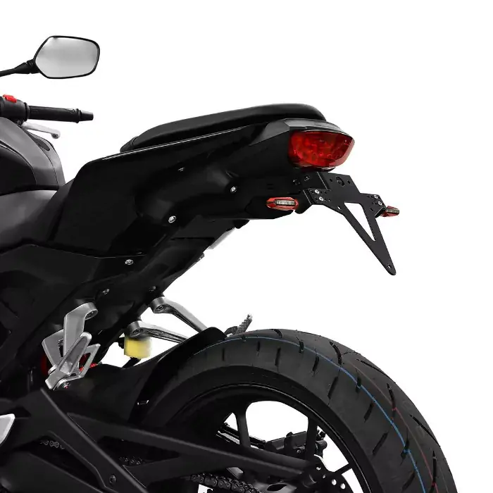 Kennzeichenhalter passend für Honda CB125 R 18-19 verstellbar schwarz inkl. Reflektorhalter Sofort Bestellen
