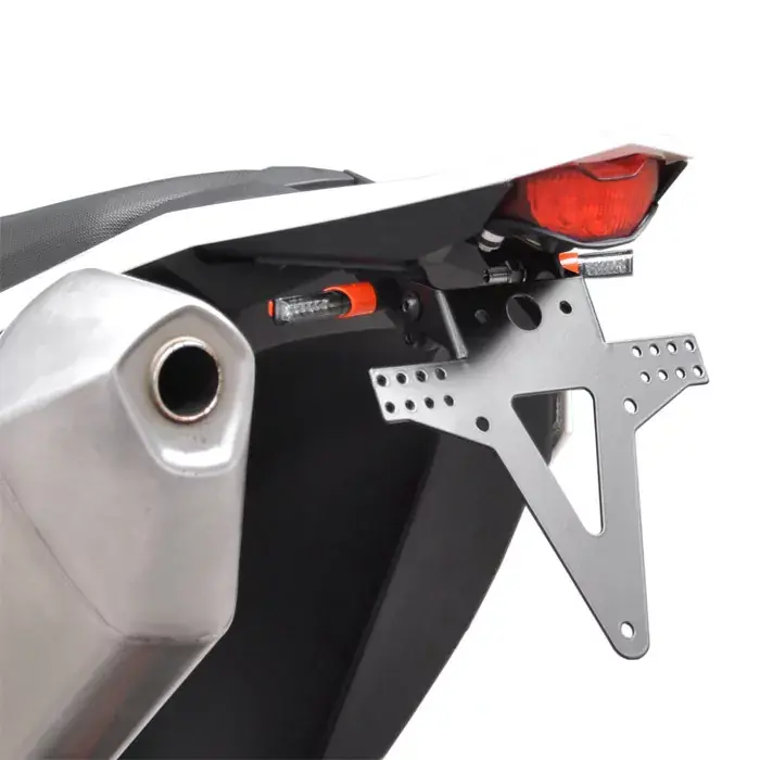 Kracherpreis Kennzeichenhalter passend für KTM 690 SMC/Enduro/R 14-16 verstellbar schwarz inkl. Reflektorhalter