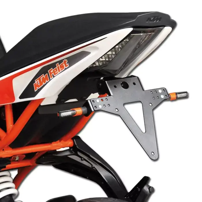 Preisreduziert Kennzeichenhalter passend für KTM RC 125/200/390 (14-18) verstellbar schwarz