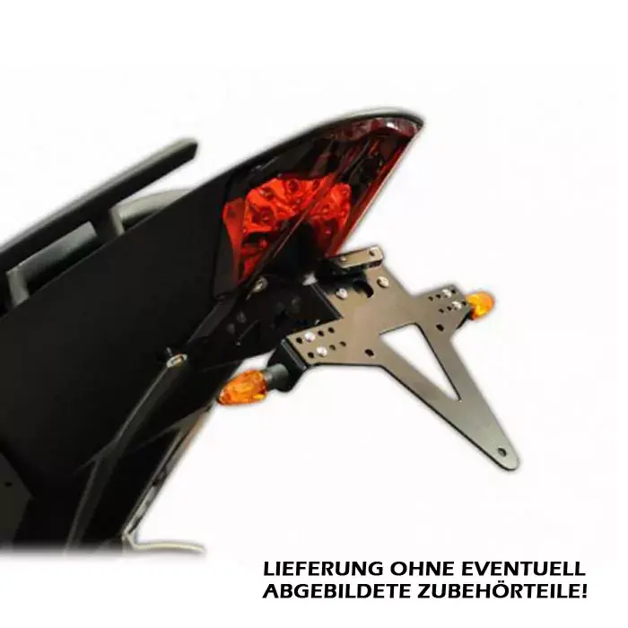 Kennzeichenhalter passend für KTM 690 Duke/SM/R (-11) verstellbar schwarz inkl. Reflektorhalter Jetzt Bestellen
