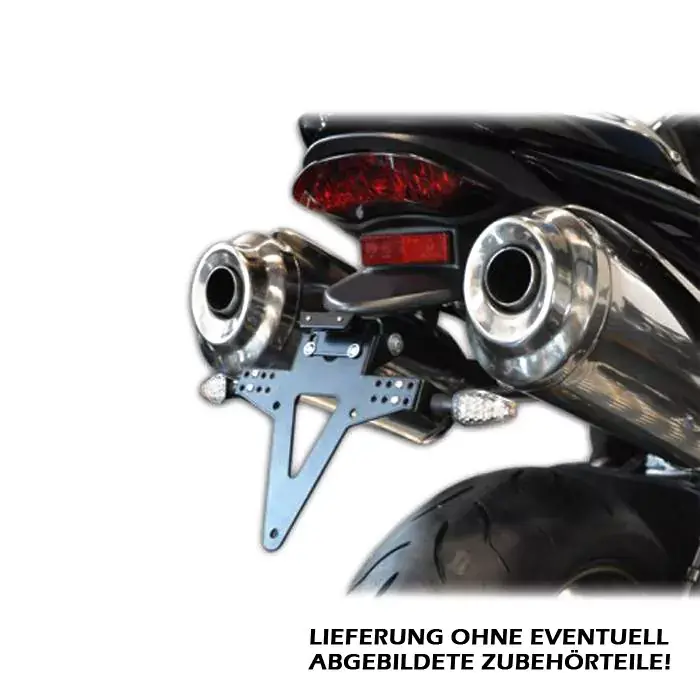 Günstig Kennzeichenhalter passend für Triumph Street Triple 675/R 07-12 verstellbar inkl. Reflektorhalter