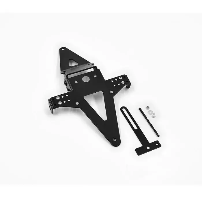 Kennzeichenhalter passend für BMW R1100S 98-05 verstellbar schwarz inkl. Reflektorhalter Nur Für Kurze Zeit