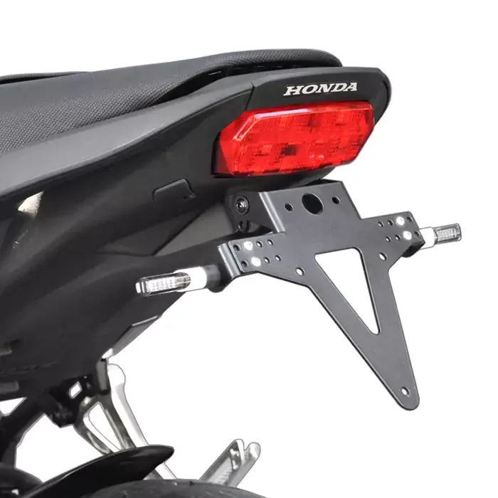 Kennzeichenhalter passend für Honda CB650F / CBR650F (14-18), verstellbar, schwarz, inkl. Reflektorhalter Meistverkauft