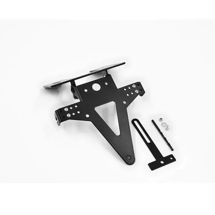 Kennzeichenhalter passend für Kawasaki ER-6N / F 05-08 verstellbar schwarz Markenware