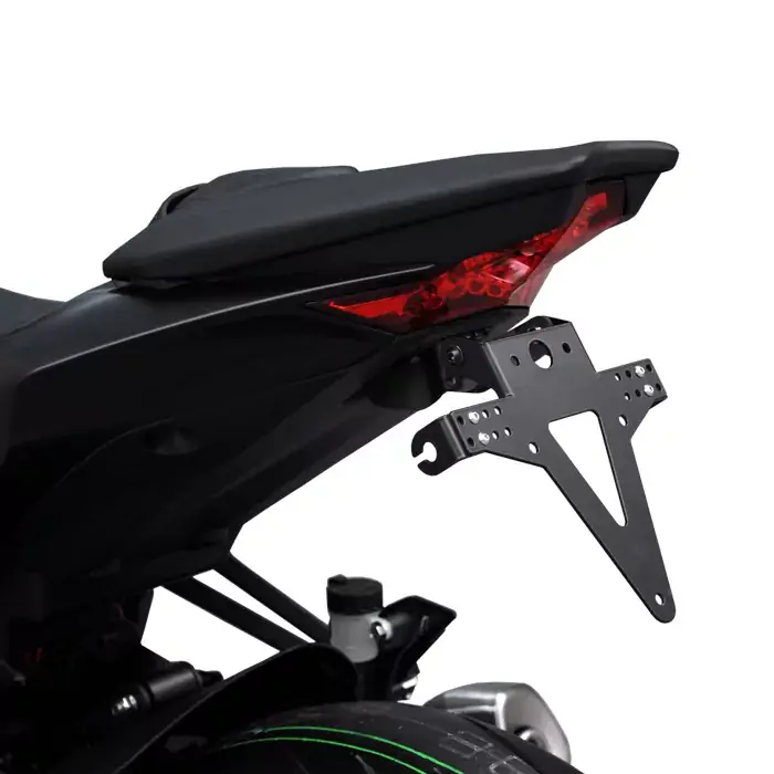 Top-Preis Kennzeichenhalter passend für Kawasaki Z1000 (14-18) verstellbar schwarz inkl. Reflektorhalter
