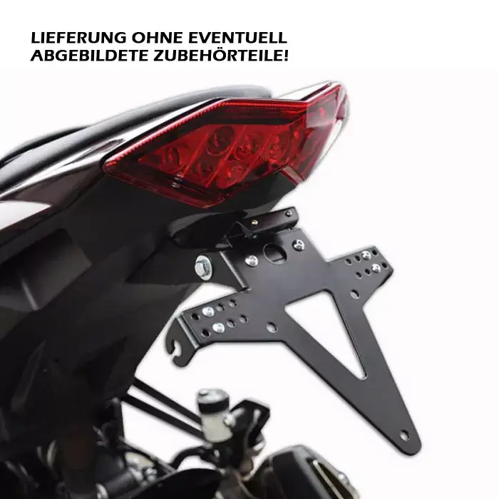 Kennzeichenhalter passend für Kawasaki Z1000 & Z1000 SX/Tourer Mega-Angebot