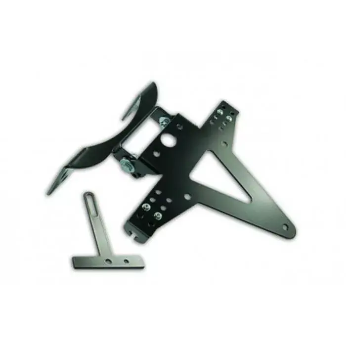 Preisknaller Kennzeichenhalter passend für Suzuki GSX-R 1000 07-08 verstellbar schwarz inkl. Reflektorhalter