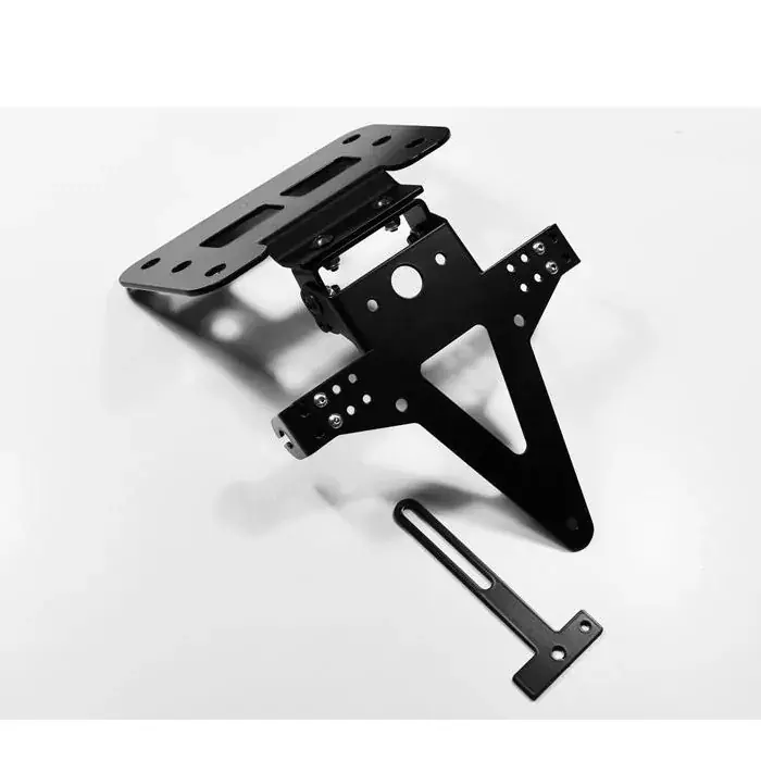 Angebot Kennzeichenhalter passend für Suzuki GSX-R 600/750 (04-05) verstellbar schwarz inkl. Reflektorhalter