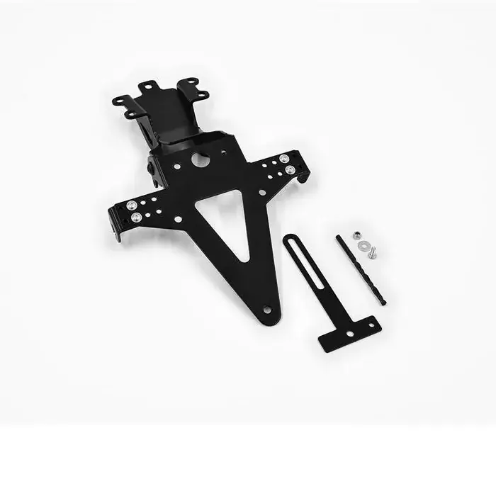 Günstig Kennzeichenhalter passend für YAMAHA MT 07 (13–20) verstellbar schwarz