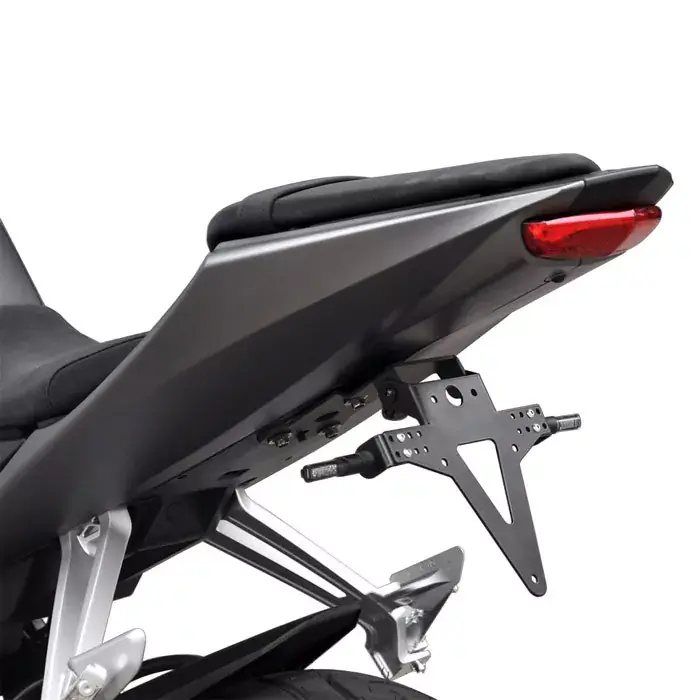 Kennzeichenhalter passend für Yamaha YZF 125R (14-18) schwarz verstellbar inkl. Reflektorhalter Preis Gesenkt