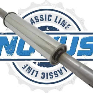 Saisonangebot Novus Classic Edelstahl Vorschalldämpfer passend für VW Golf 2 Jetta 2 Passat 35i