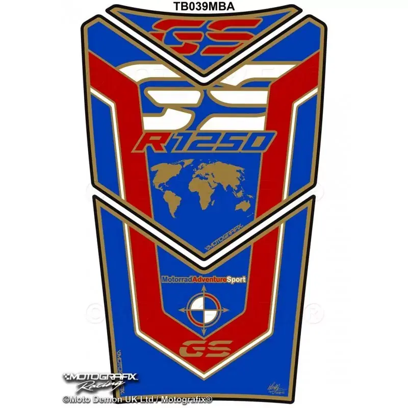 Wochenendangebot Motografix 3D Gel Tank Pad TB039MBA passend für BMW R 1250 GS Adventure