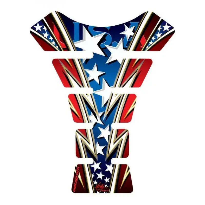Motografix 3D Gel Tank Pad Laguna Seca Replica USA ST064 Direktkauf