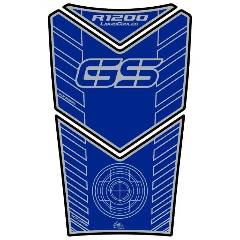Motografix 3D Gel Tank Pad TB019BB passend für BMW R 1200 GS LC Neue Kollektion