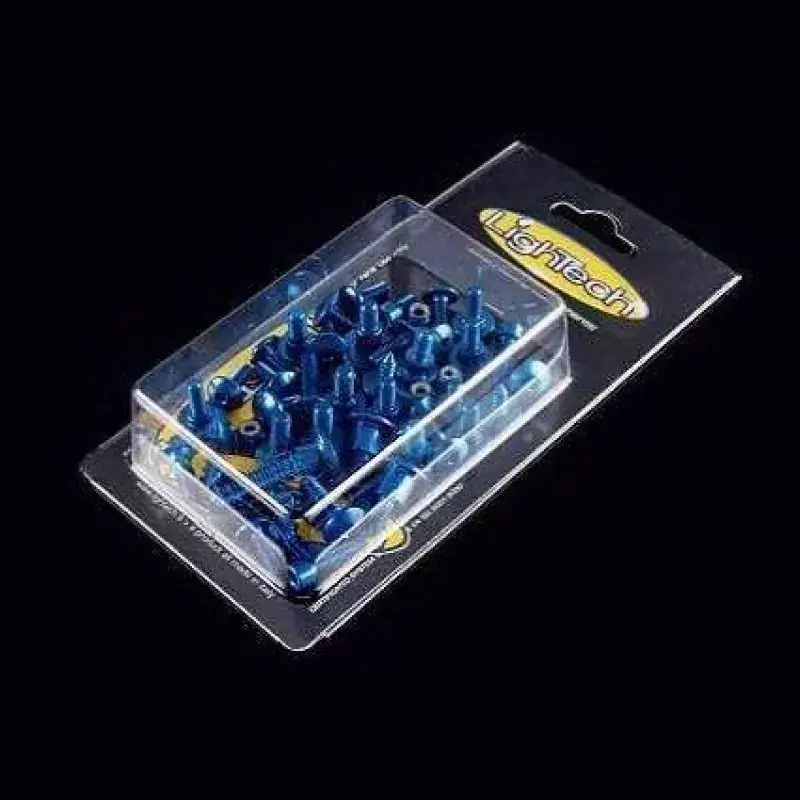 Expressversand Lightech Verkleidungsscheibenschrauben Set Ergal passend für Kawasaki ZX-6 R 2009-2012