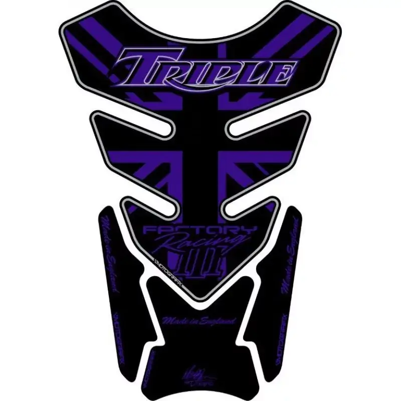 Super-Preis Motografix 3D Gel Tank Pad Protector passend für Triumph Triple Racing TT014P