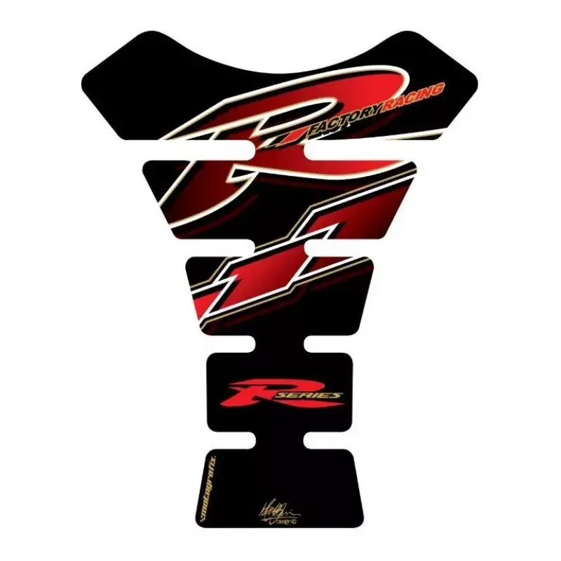 Motografix 3D Gel Tank Pad TY003KR passend für Yamaha YZF R6 / R1 / R25 / R3 Bestseller