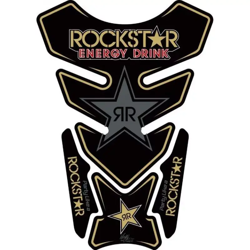 Motografix Rockstar Energy Drink 3D Gel Tank Pad Protector RKSTR01 Nur Heute