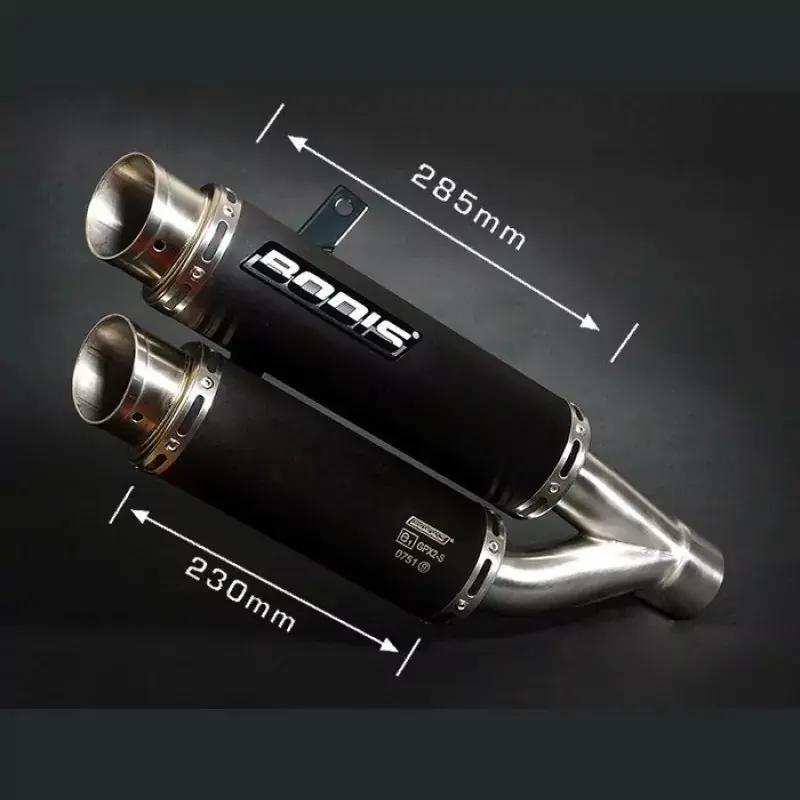 Highlight Bodis GPX 2-S Endschalldämpfer passend für Kawasaki Z 1000 2014-2016