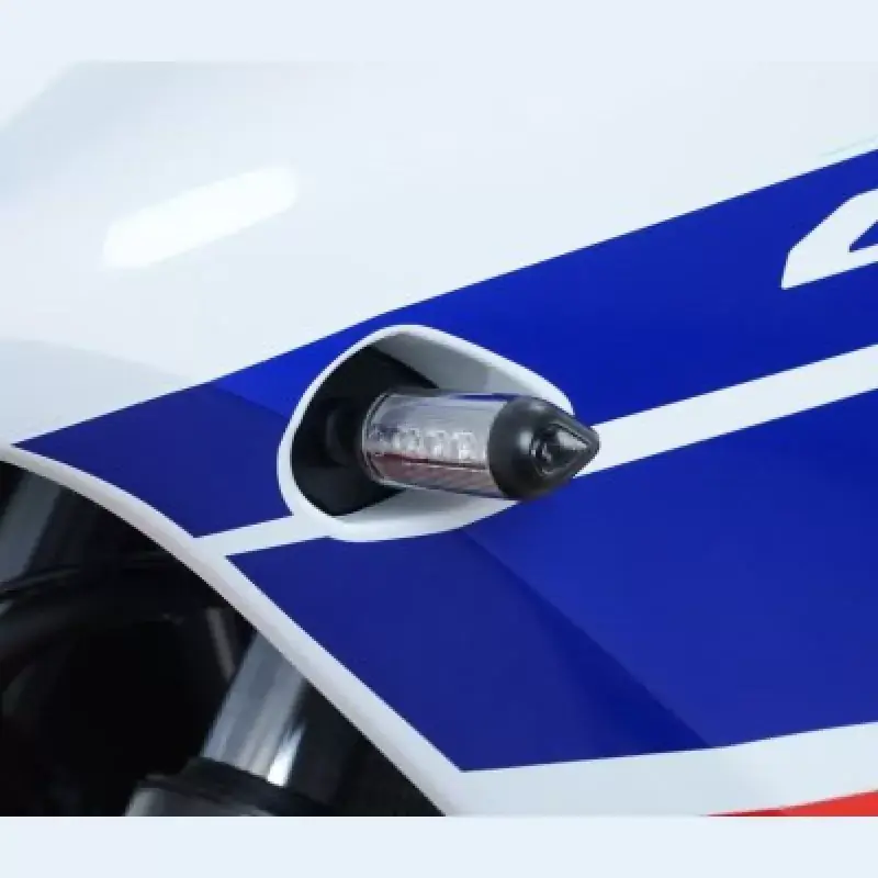 Abverkauf R&G Micro Blinker Adapter Set vorn passend für Honda CBR 300 R ab 2014