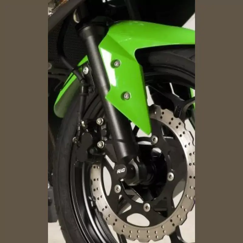 Garantierte Lieferung R&G Racing Gabel Protektoren passend für Kawasaki Ninja 250 / 300 2013-2017