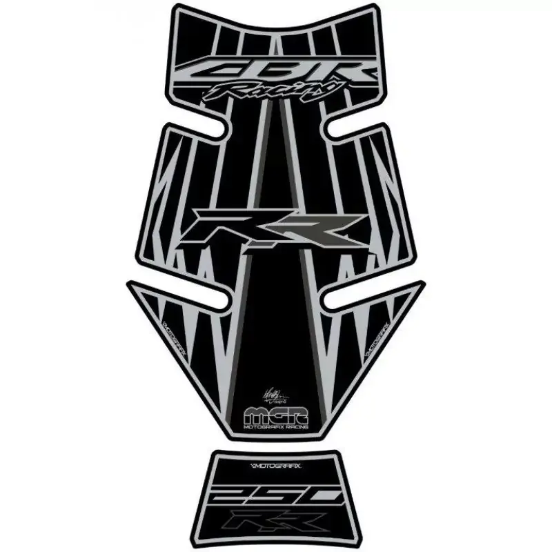 Motografix 3D Gel Tank Pad Protector TH027KK passend für Honda CBR 250 RR Versand Am Gleichen Tag