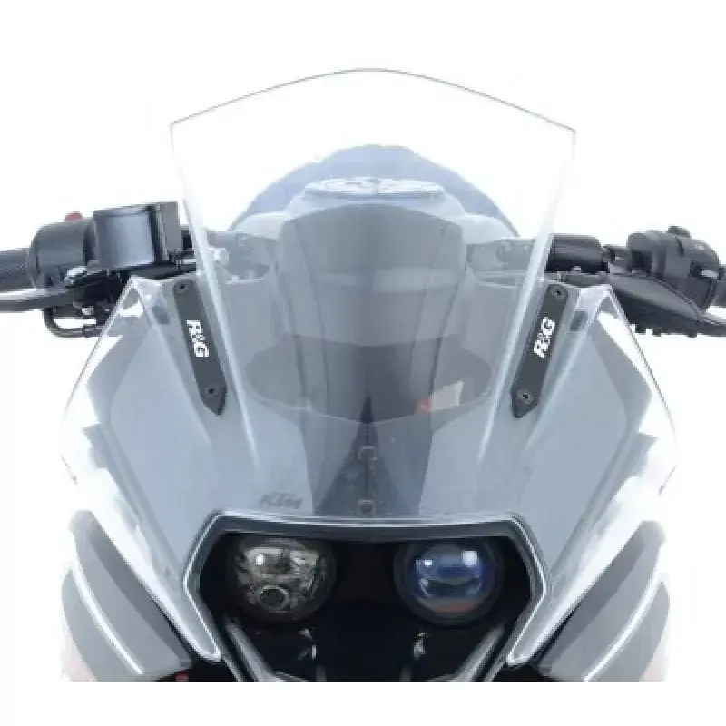R&G Racing Spiegelabdeckungen passend für KTM RC 125 / 200 / 390 2014-2021 Versand Am Gleichen Tag
