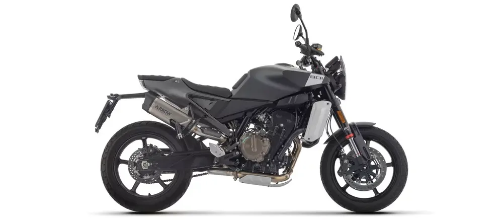 Wochenendangebot ARROW Indy-Race Titan Endschalldämpfer passend für Husqvarna Svartpilen 801 24-