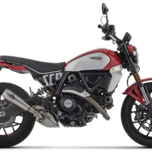 ARROW Pro-Race Endschalldämpfer Edelstahl schwarz passend für Ducati Scrambler 800 23–24 Preisknaller