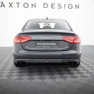 Diffusor Heck Ansatz passend für Audi A4 B8 Facelift (Version ohne Auspuff) Jetzt Kaufen