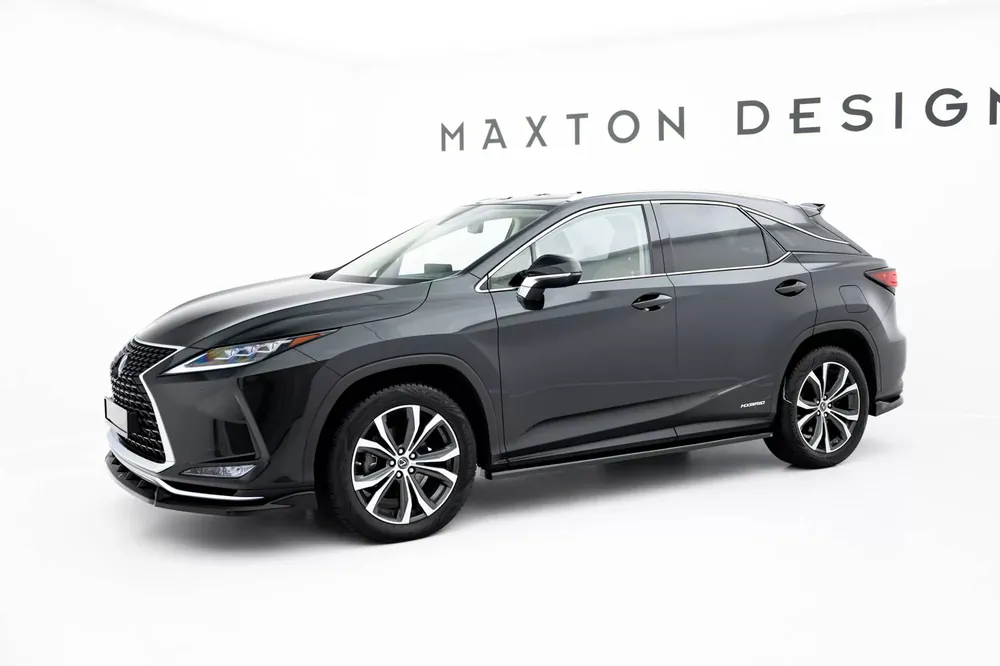 Neue Kollektion Seitenschweller Ansatz passend für Lexus RX F-Sport Mk4 Facelift (Version ohne OEM-Trittbretter)