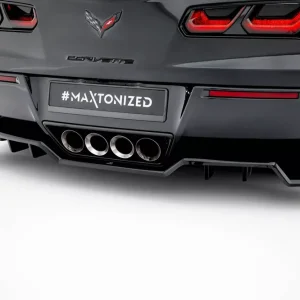 Direktkauf Mittlerer Diffusor Heck Ansatz DTM Look passend für Chevrolet Corvette Z06 C7