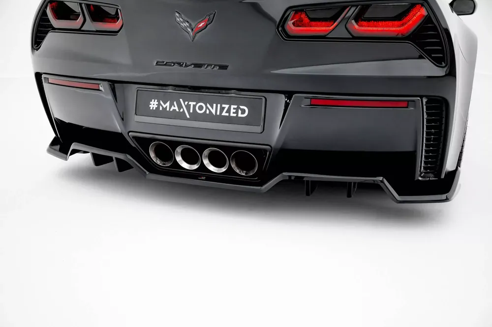 Direktkauf Mittlerer Diffusor Heck Ansatz DTM Look passend für Chevrolet Corvette Z06 C7