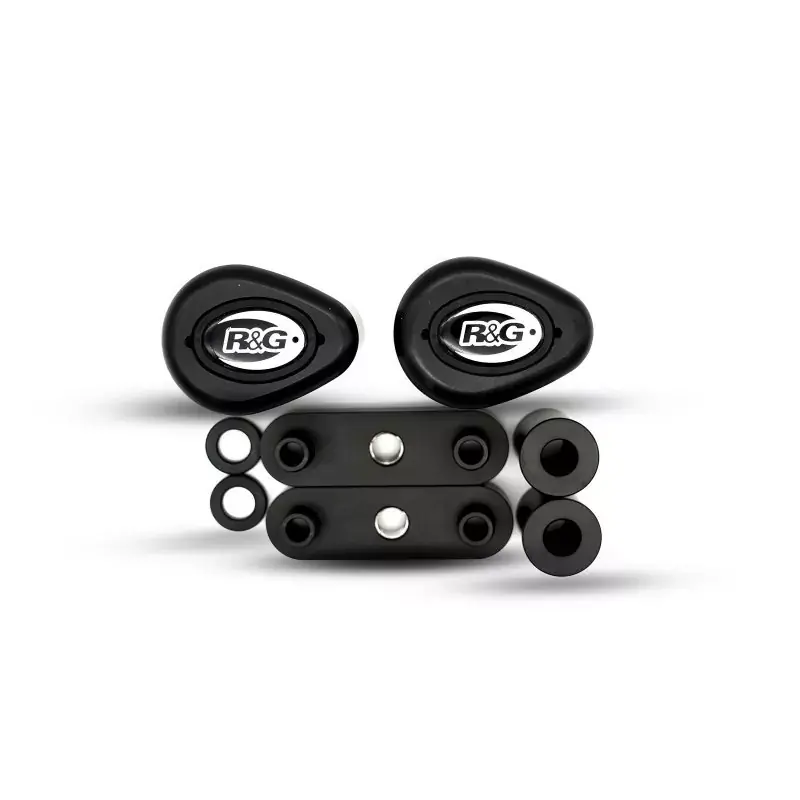Neue Kollektion R&G Sturzpads No Cut passend für KTM Duke 125 / 390, Husqvarna Svartpilen / Vitpilen 401 ab 2024