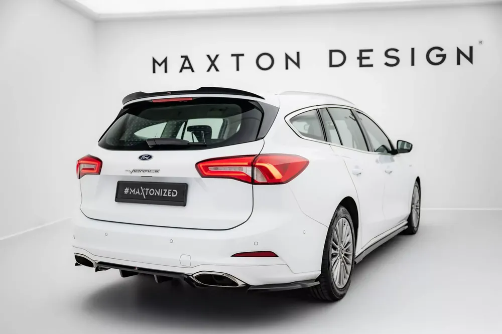 Mittlerer Diffusor Heck Ansatz DTM Look passend für Ford Focus Vignale Kombi Mk4 Schnäppchen