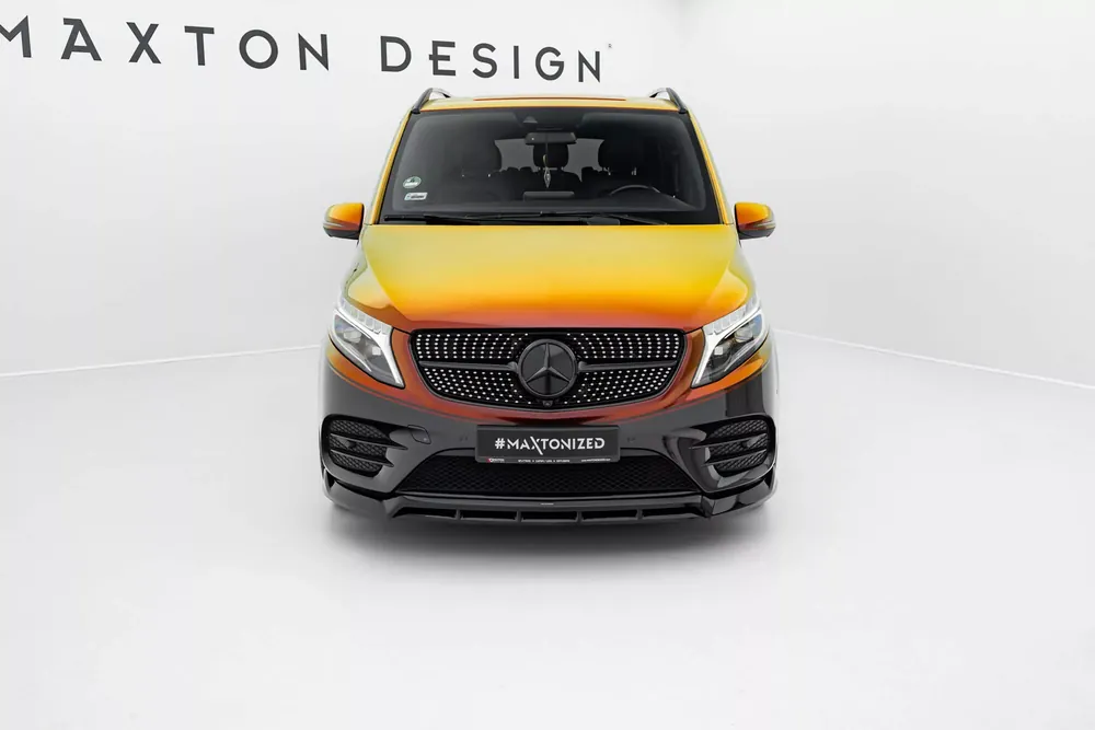 Nur Heute Front Ansatz V.6 passend für Mercedes-Benz V-Klasse AMG-Line W447 Facelift