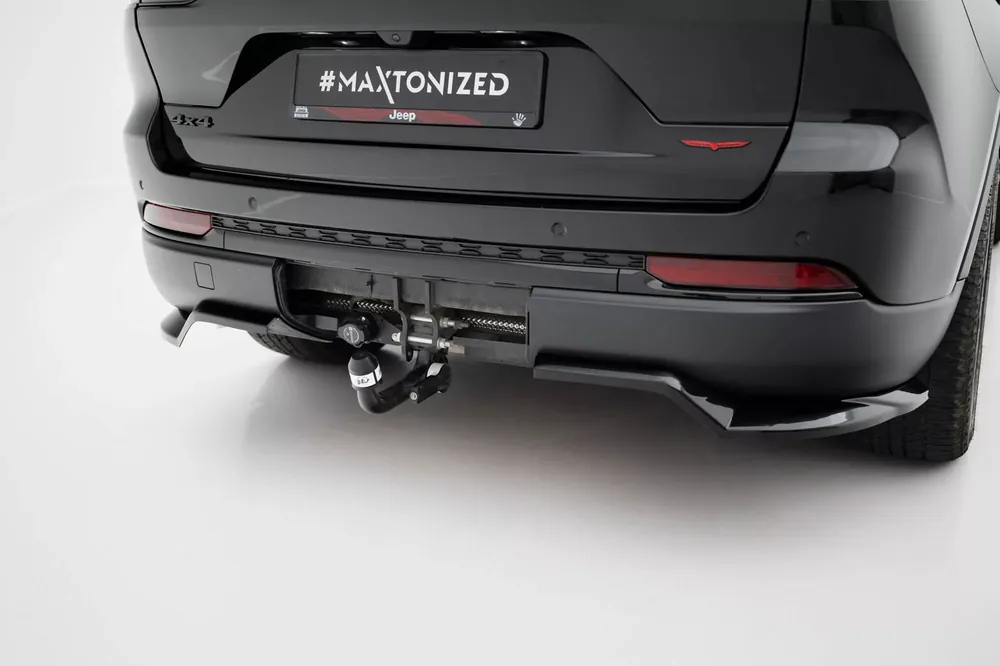 Echt Mittlerer Cup Diffusor DTM Look Heck Ansatz passend für Jeep Grand Cherokee Trailhawk Mk5