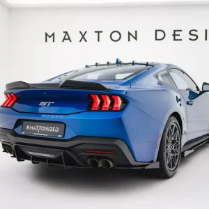 Echt Street Pro Heck Ansatz Diffusor + Flaps passend für Ford Mustang GT Mk7