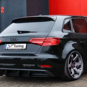Heckansatz passend für Audi A3 8V Sportback Facelift gefräßt Kracherpreis