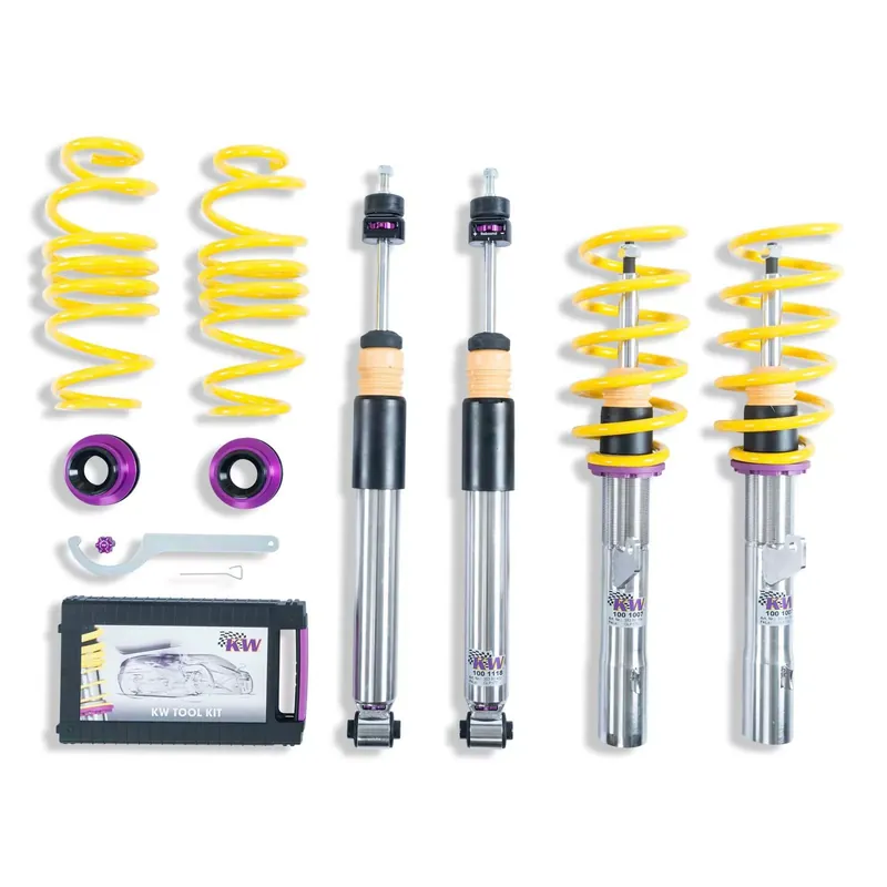KW Gewindefahrwerk V3 inox passend für Audi Q2 (GA) GAB Allrad Begrenztes Angebot