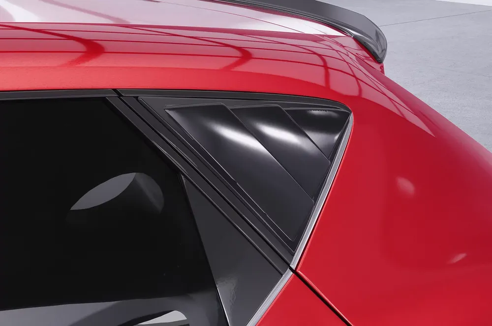 Zertifiziert Seitenscheibenblenden mit ABE passend für Seat Leon 3 (5F) 5-Türer SSB015