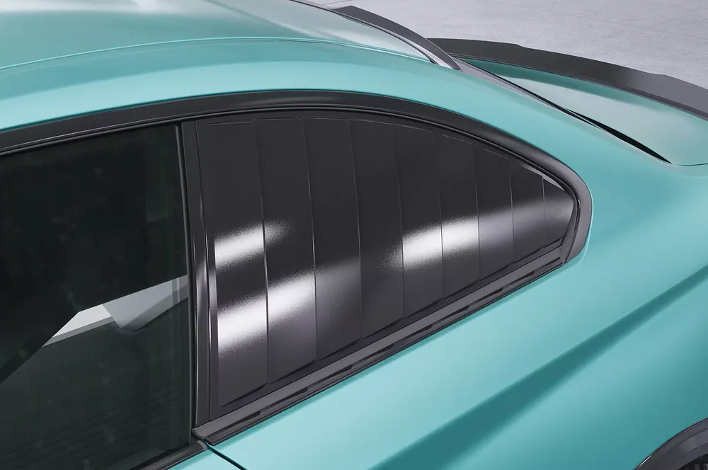 Geprüft Seitenscheibenblenden mit ABE passend für BMW 2er F22/F87 Coupe